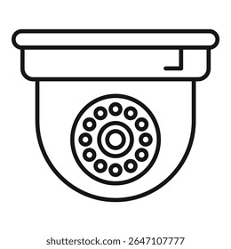 Cctv dome security camera is keeping watch, ensuring safety and security