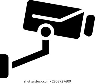 cctv glyph icon illustration vector