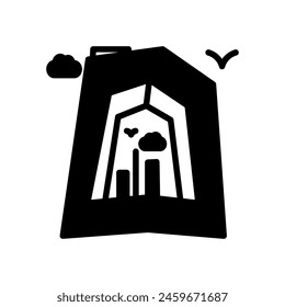 Icono de la sede de CCTV en Vector. Logotipo
