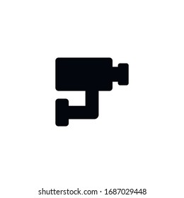 CCTV icon, creative symbol camera