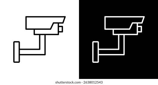 CCTV icon Graphic vector set for ui design