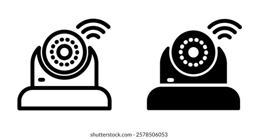 CCTV icon illustration vector design template