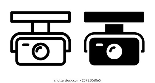 CCTV icon illustration vector design template