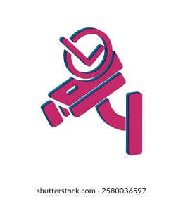 CCTV icon illustration vector design template