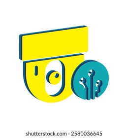 CCTV icon illustration vector design template