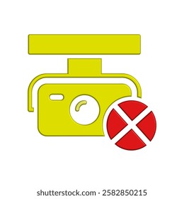 CCTV icon illustration vector design template