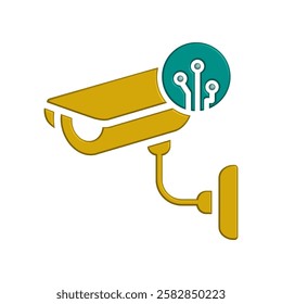 CCTV icon illustration vector design template