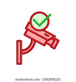 CCTV icon illustration vector design template