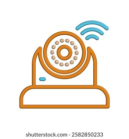 CCTV icon illustration vector design template