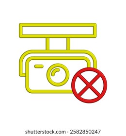 CCTV icon illustration vector design template
