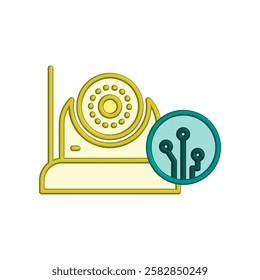CCTV icon illustration vector design template
