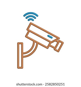 CCTV icon illustration vector design template