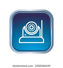CCTV icon illustration vector design template