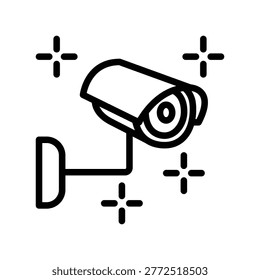 CCTV icon illustration vector design template