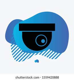 cctv icon isolated on background
