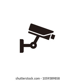 CCTV icon isolated on white background