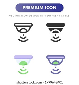 cctv icon isolated on white background. for your web site design, logo, app, UI. Vector graphics illustration and editable stroke. EPS 10.