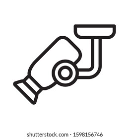 cctv icon, line art design