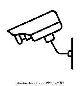 CCTV Icon Logo Design Vector Template Illustration Sign And Symbol Pixels Perfect