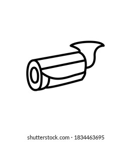 cctv icon with outline style vector for your web design, logo, UI.