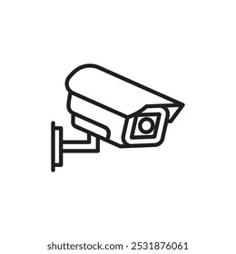 Cctv icon Simple thin outline