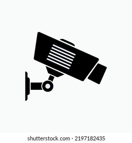 CCTV  Icon. Surveillance Symbol  - Vector