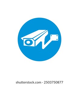 Vector de símbolo de símbolo de CCTV