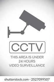 VECTOR de símbolo de símbolo de CCTV 