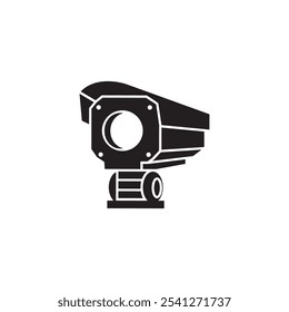 Icono de CCTV Ilustración de diseño de tecnología Vector gráfico abstracto