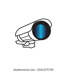 CCTV Symbol Technologie Design Illustration Grafik Vektorgrafik abstrakt