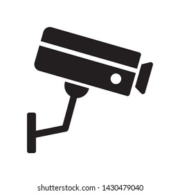 Cctv icon in trendy flat style design. Vector graphic illustration. Suitable for website design, logo, app, and ui. EPS 10.