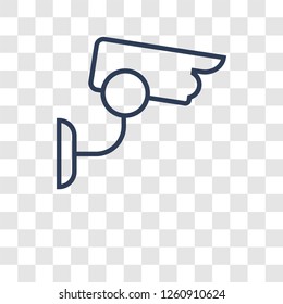 Cctv icon. Trendy Cctv logo concept on transparent background from Smarthome collection