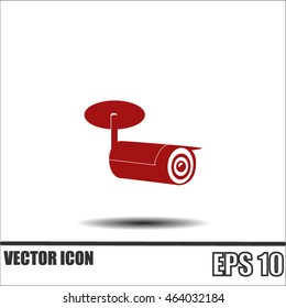 CCTV  icon vector