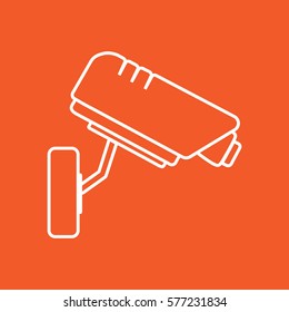  CCTV icon Vector.