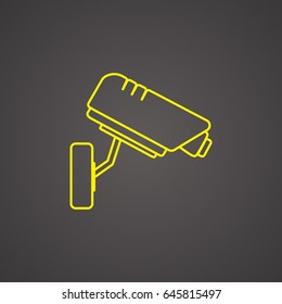  CCTV icon Vector.