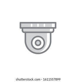 Cctv icon vector design illustration template