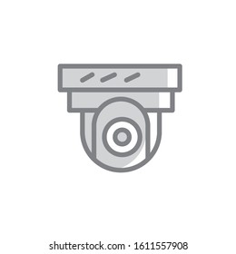 Cctv icon vector design illustration template