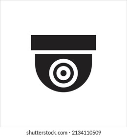 Ilustración de diseño vectorial de icono Cctv. Icono de cámara de seguridad