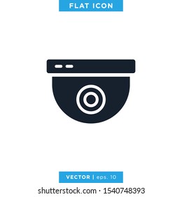 CCTV Icon Vector Design Template