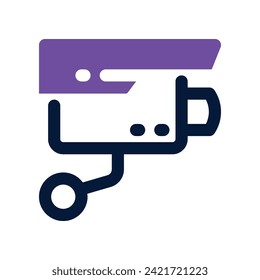 icono de cctv. icono de doble tono vectorial para tu sitio web, móvil, presentación y diseño de logotipo.
