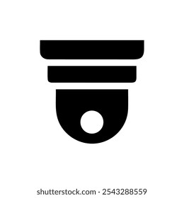Icono de CCTV Ilustración de Vector EPS 