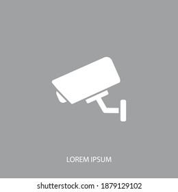 CCTV icon. Vector illustration EPS 10.