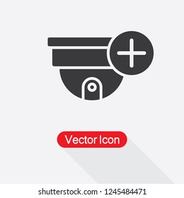 CCTV Icon Vector Illustration Eps10