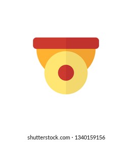 Cctv Icon Vector Illustration in Flat Style for Any Purpose