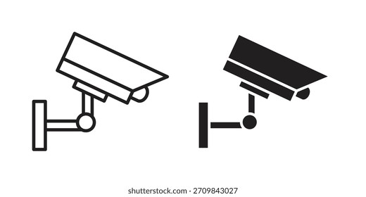 CCTV icon vector illustration. Flat design. Graphic design vector symbols.