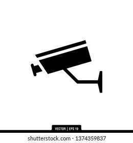 CCTV Icon Vector Illustration Logo Template
