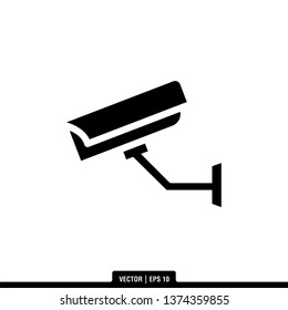 CCTV Icon Vector Illustration Logo Template
