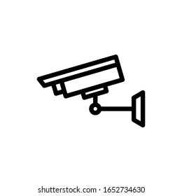 CCTV icon vector illustration logo template for many purpose. Isolated on white background.