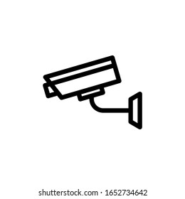 CCTV icon vector illustration logo template for many purpose. Isolated on white background.