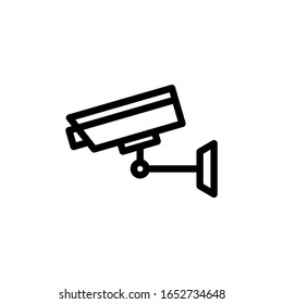 CCTV icon vector illustration logo template for many purpose. Isolated on white background.
